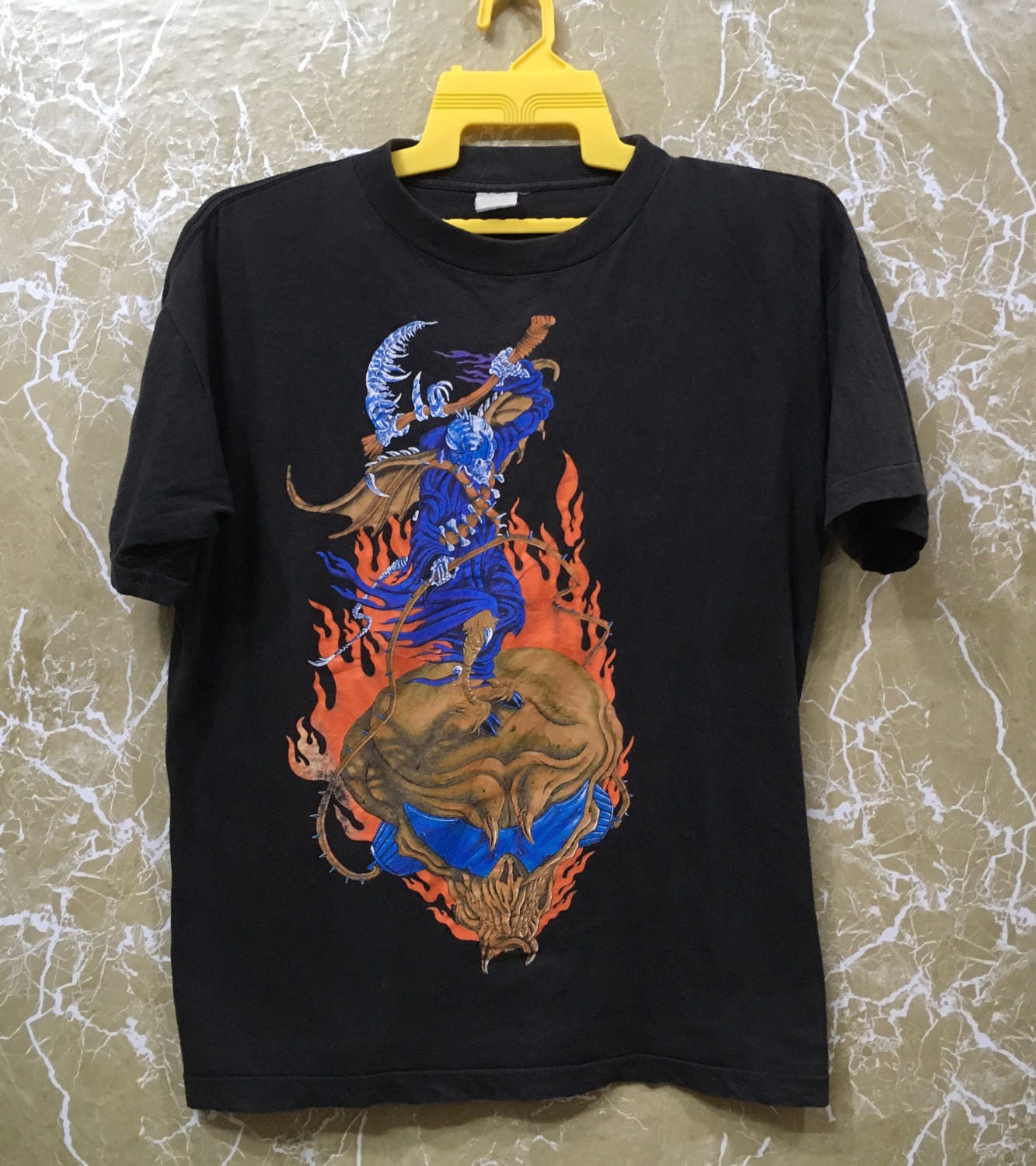 西日本産 メガデス Tシャツ 1995 ユースアネイジアツアーシャツ - T