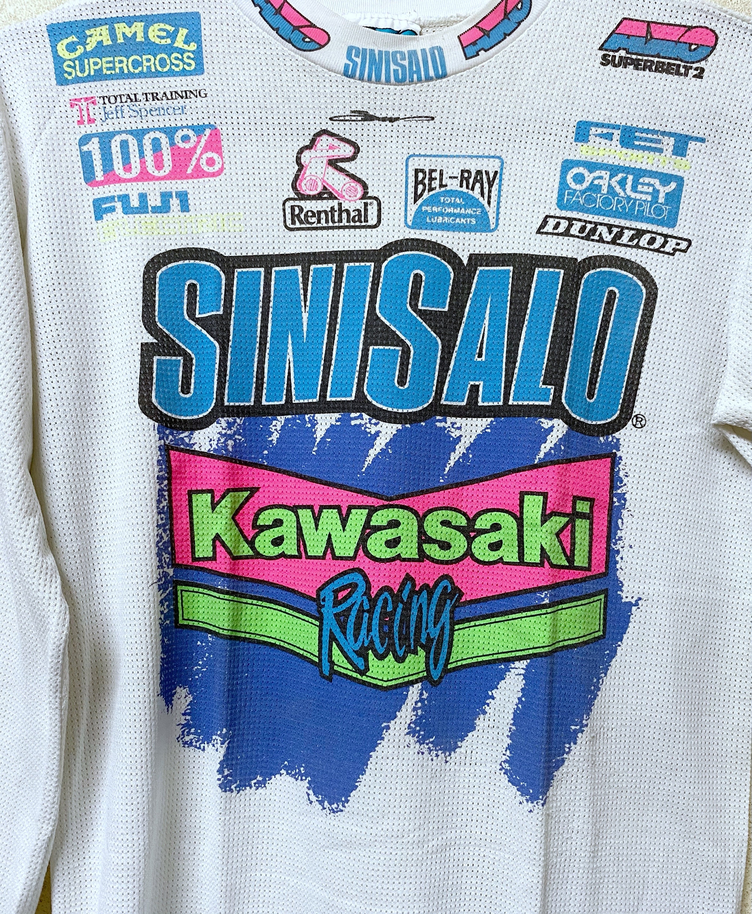 Kawasaki motocross jersey sale