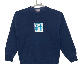 Free Shipping! Vintage 90s Bitch Skateboards Logo Shortys SMA Hook