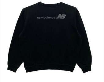 Sudadera vintage New Balance color negro talla L