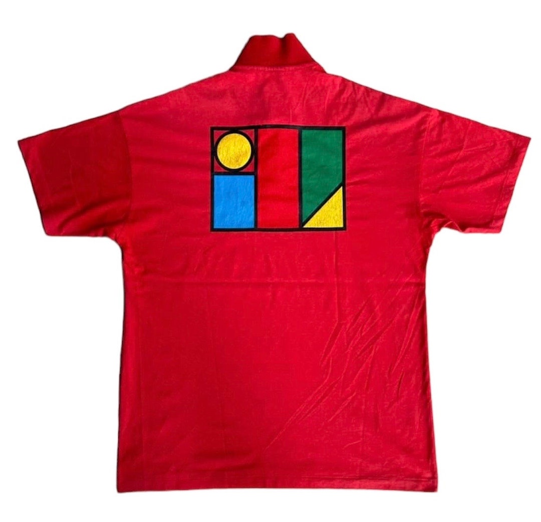 Vintage 90s Adidas Ivan Lendl Tennis Player Polo Shirt