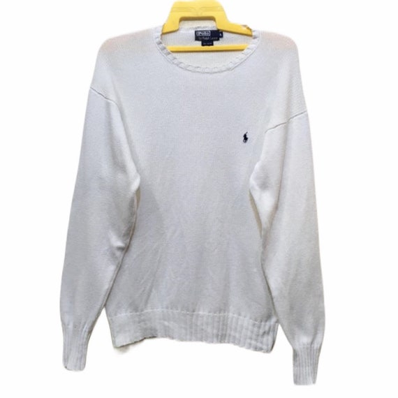90s Polo Ralph Lauren HAND KNIT Lサイズ