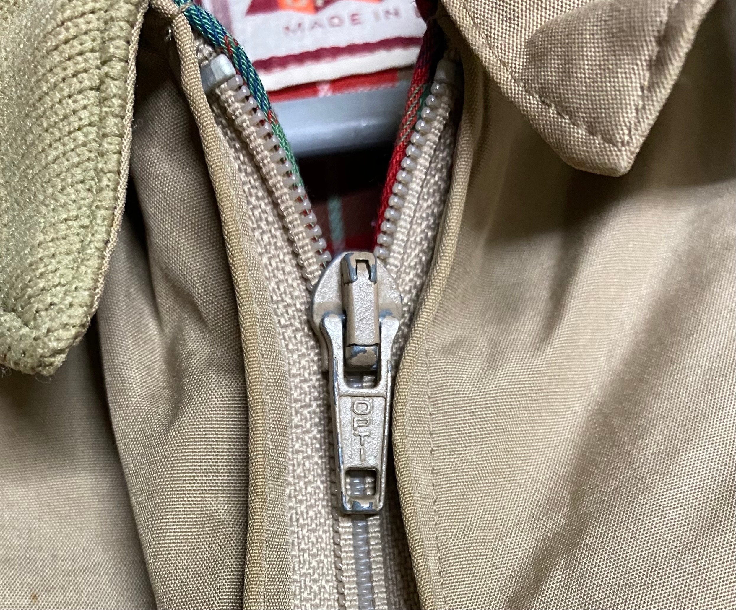 Vintage Baracuta Harrington Jacket Made in England Brown