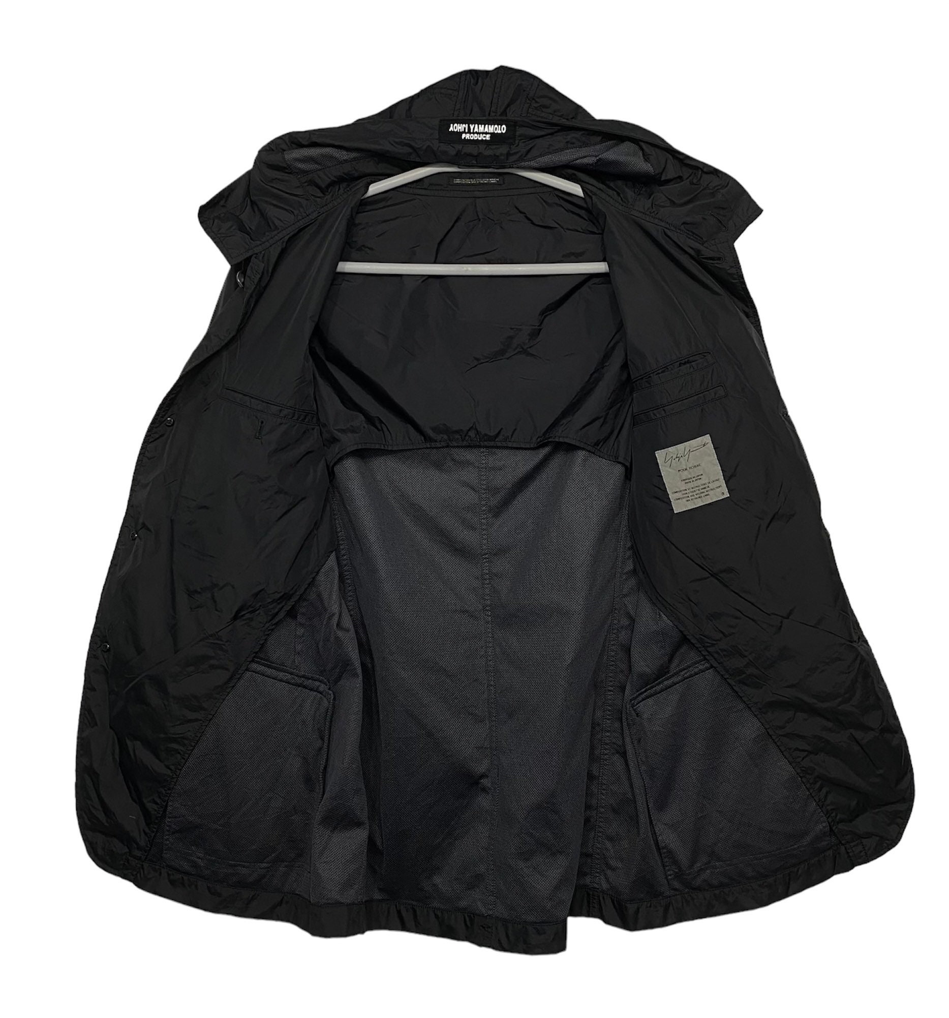 ジャケット・アウター Yohji Yamamoto HOODED COAT 24544397_55069502_600.jpg