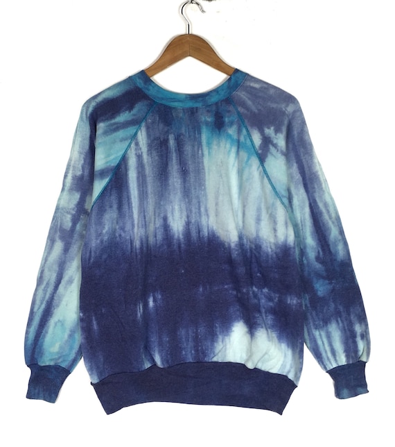 Vintage 70s Tye Dye Sweatshirt L size
