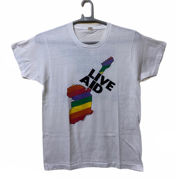 Vintage 1985 Live Aid This Shirt Save 