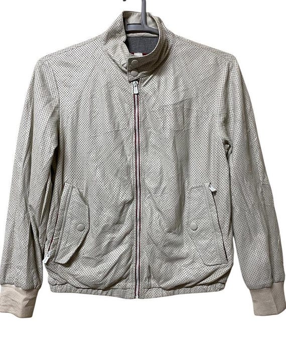 Luxury Bally made in italy 100% lambskin Bomber men zipper Jacket