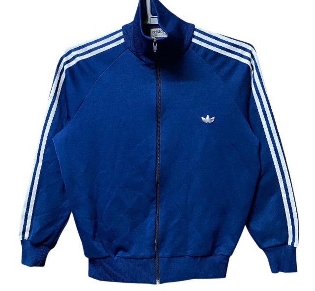 在原みゆ紀 old adidas vintage track jacket Adidas Jacket Vintage Retro Tracksuit Top Old School Track