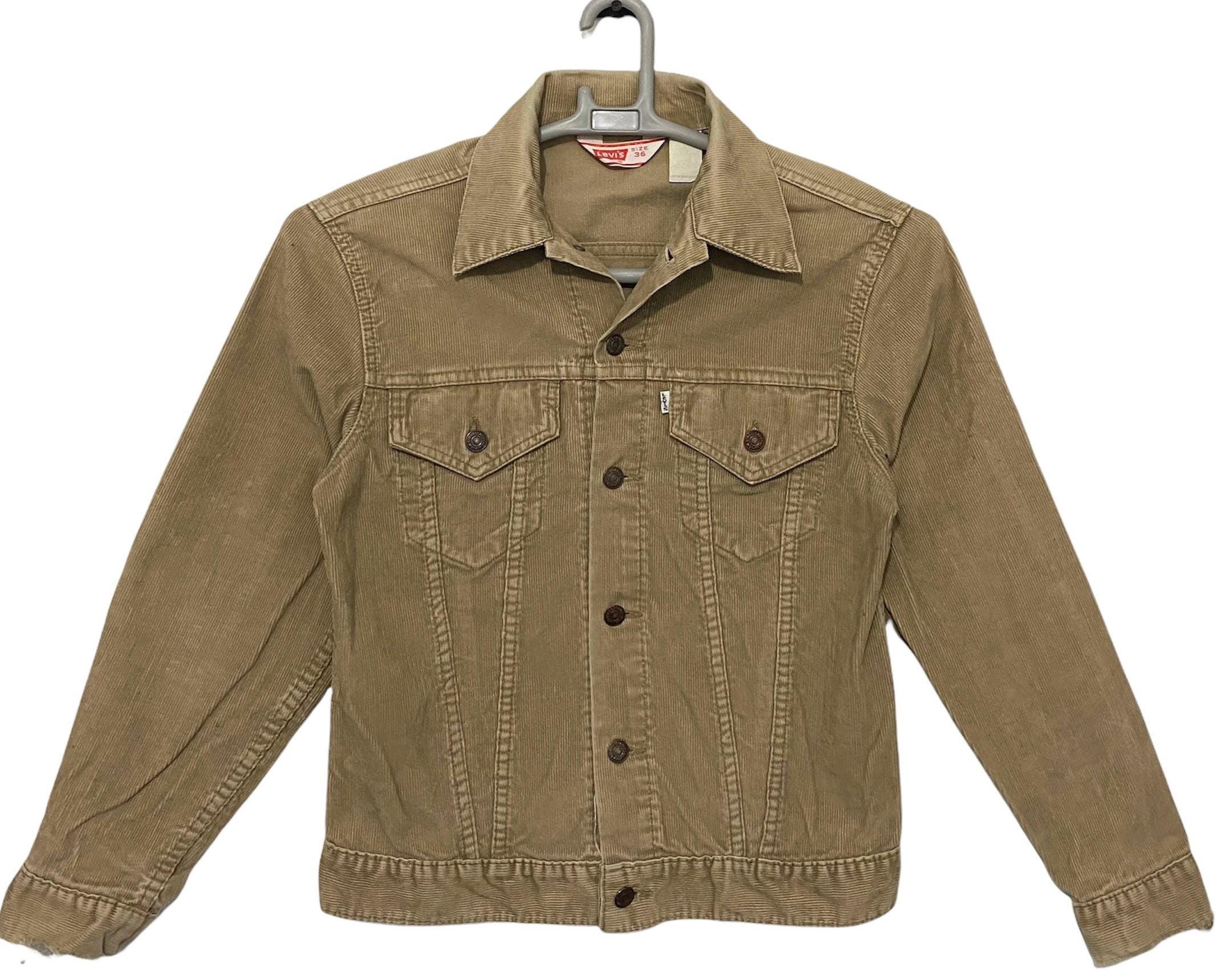 70s Levis Corduroy Jacket - Etsy