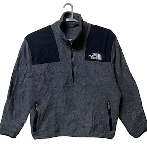 The North Face fleece jumper Jacket Grey colour Large size