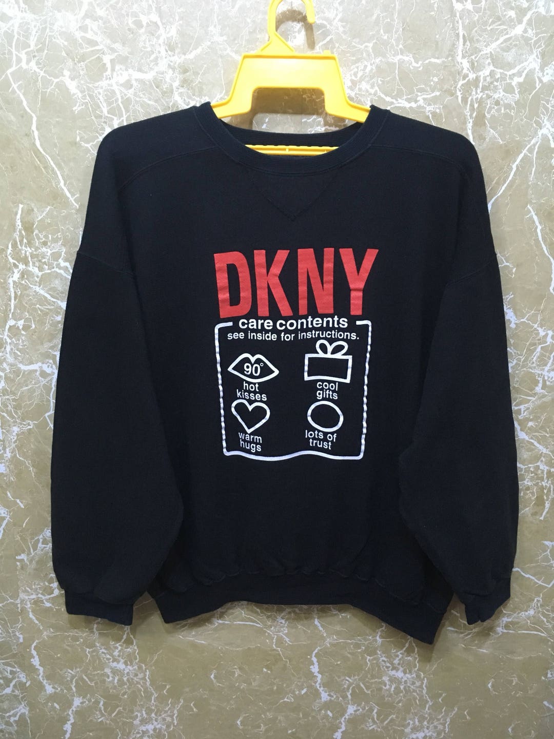 Vintage 90s USA製 DKNY スウェット トレーナー トップス 90s USA製 DKNY ダナキャラン スウェット 白 XL トレーナー