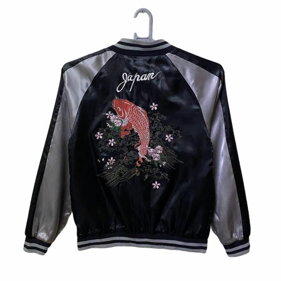 【希少】 鬼フェード JAPAN VINTAGE SOUVENIR JACKET 希少】 鬼フェード JAPAN VINTAGE SOUVENIR JACKET