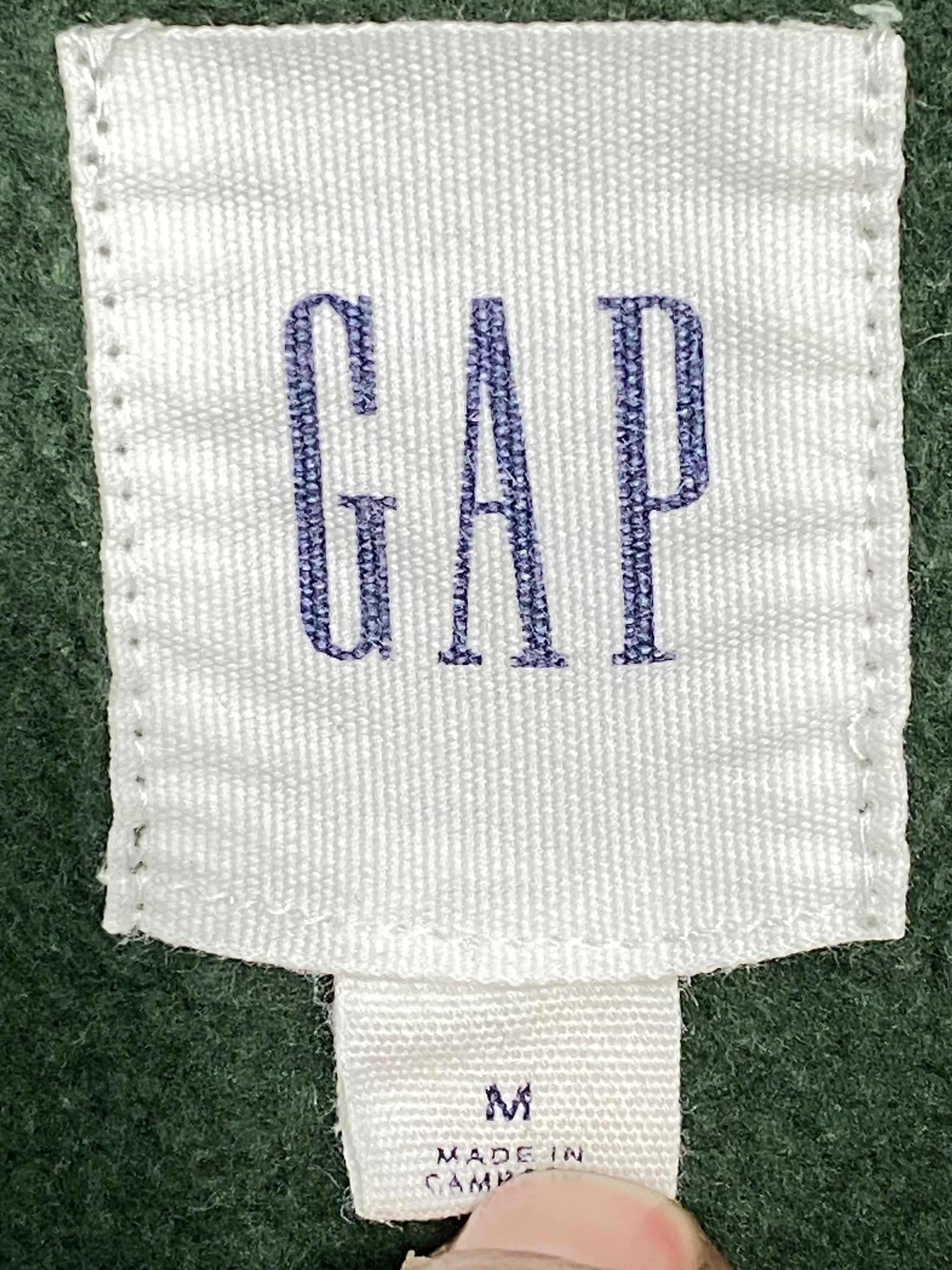 Vintage 90s GAP Big Logo Sweatshirt M Size - Etsy Canada