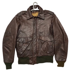 Schott A2 Jacket - Etsy Schott A2 Jacket - Etsy