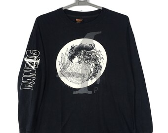 ヴィンテージ Danzig シャツ、Lucifuge、Misfits Samhain、レアな T