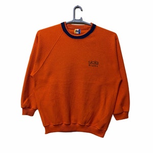 Vintage Ucla Bruin University sweatshirts orange colour M size