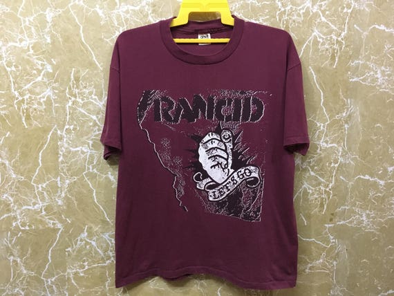 90s Rancid American Punk Rock Band T Shirt Let's Go Albums | Etsy