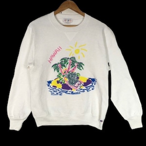 Vintage 90s Ken Done /Down Under / mambo pullover crewneck jacket sweatshirt S size made in USA