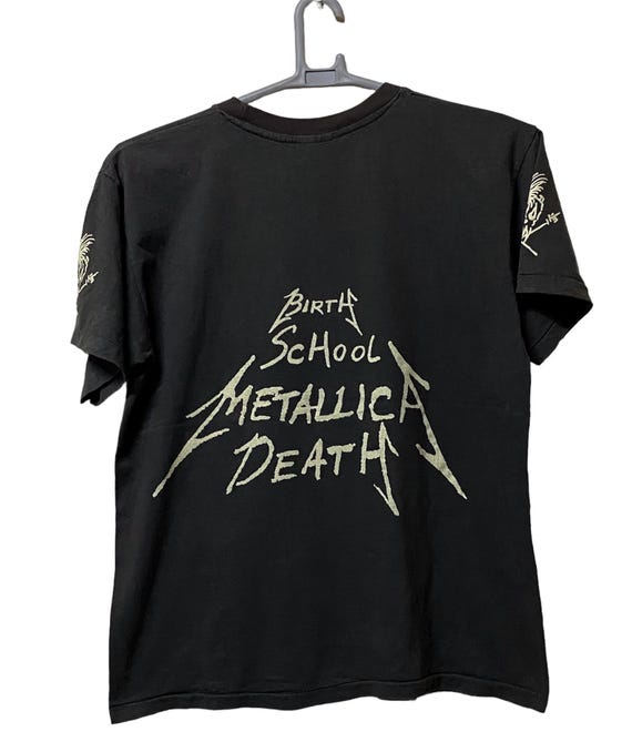 Vintage 1992 Metallica Birth School Metallica Deathtour Rock