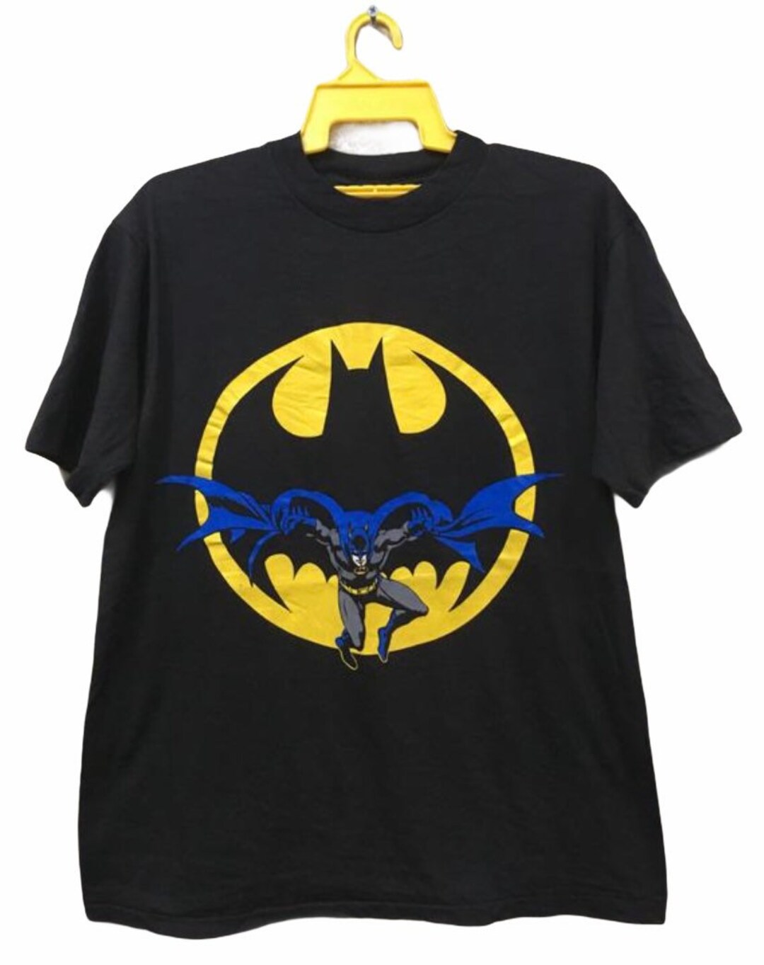 Vintage 80s Batman Tshirt Black Colour XL Size - Etsy