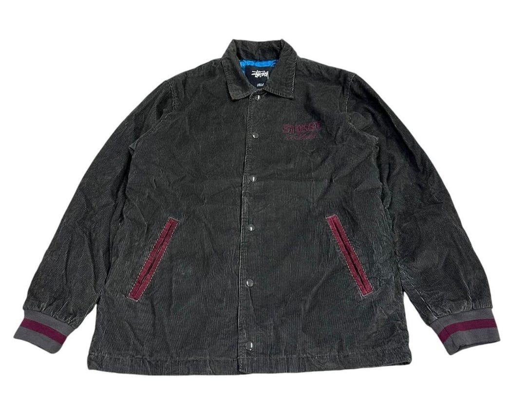 Vintage Stussy Corduroy Coach Varsity Denim Worker Street