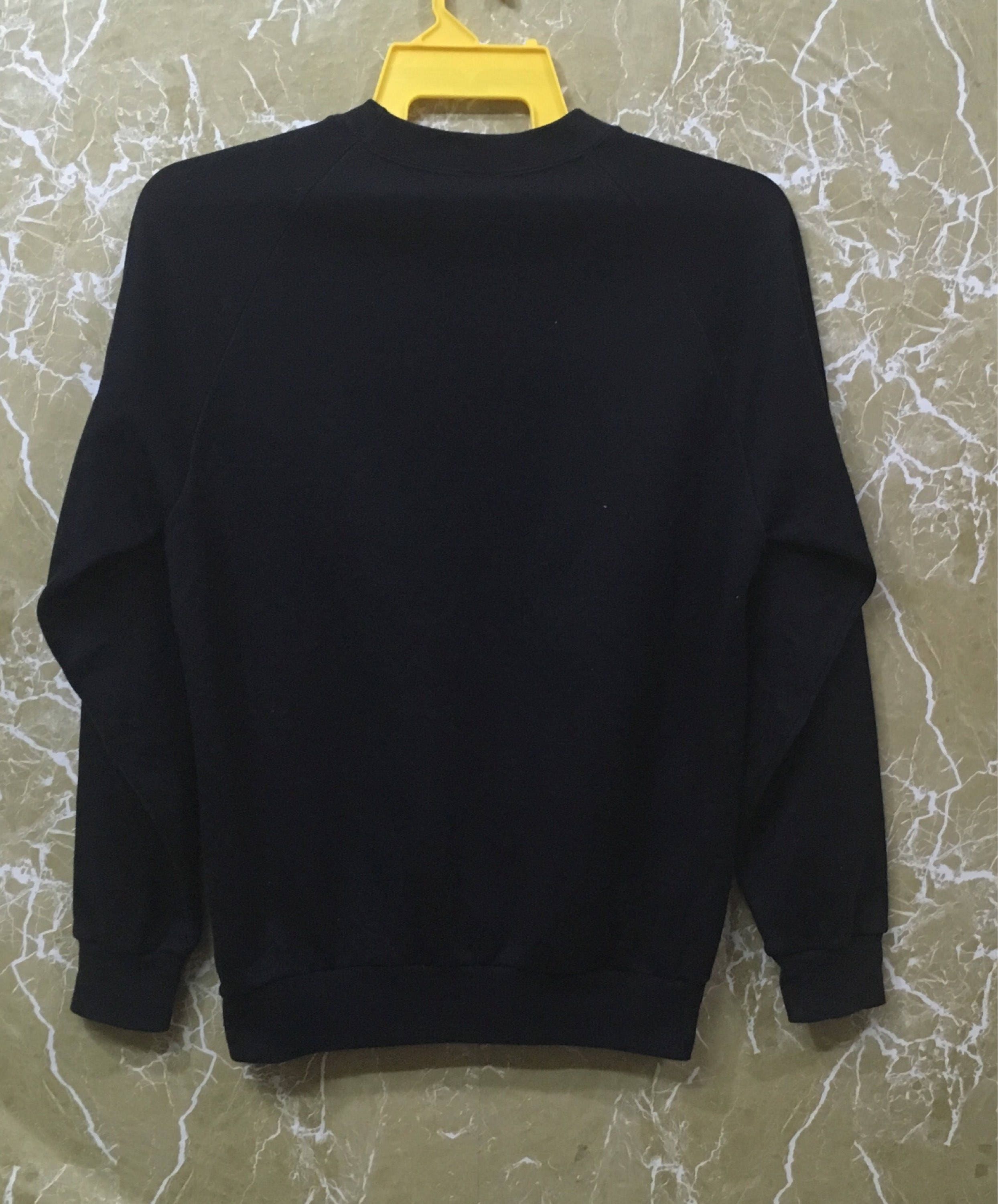 90s Adidas Sweatshirt M Size Black Colour - Etsy