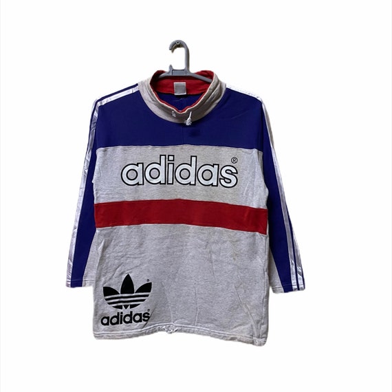 Vintage Adidas big logo pullover sweatshirts