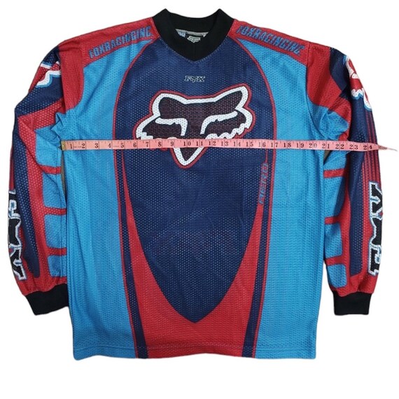 再入荷のおすすめ最新情報 Vintage 90s Fox Racing Shirt Team Motocross Moto-x Race トップス