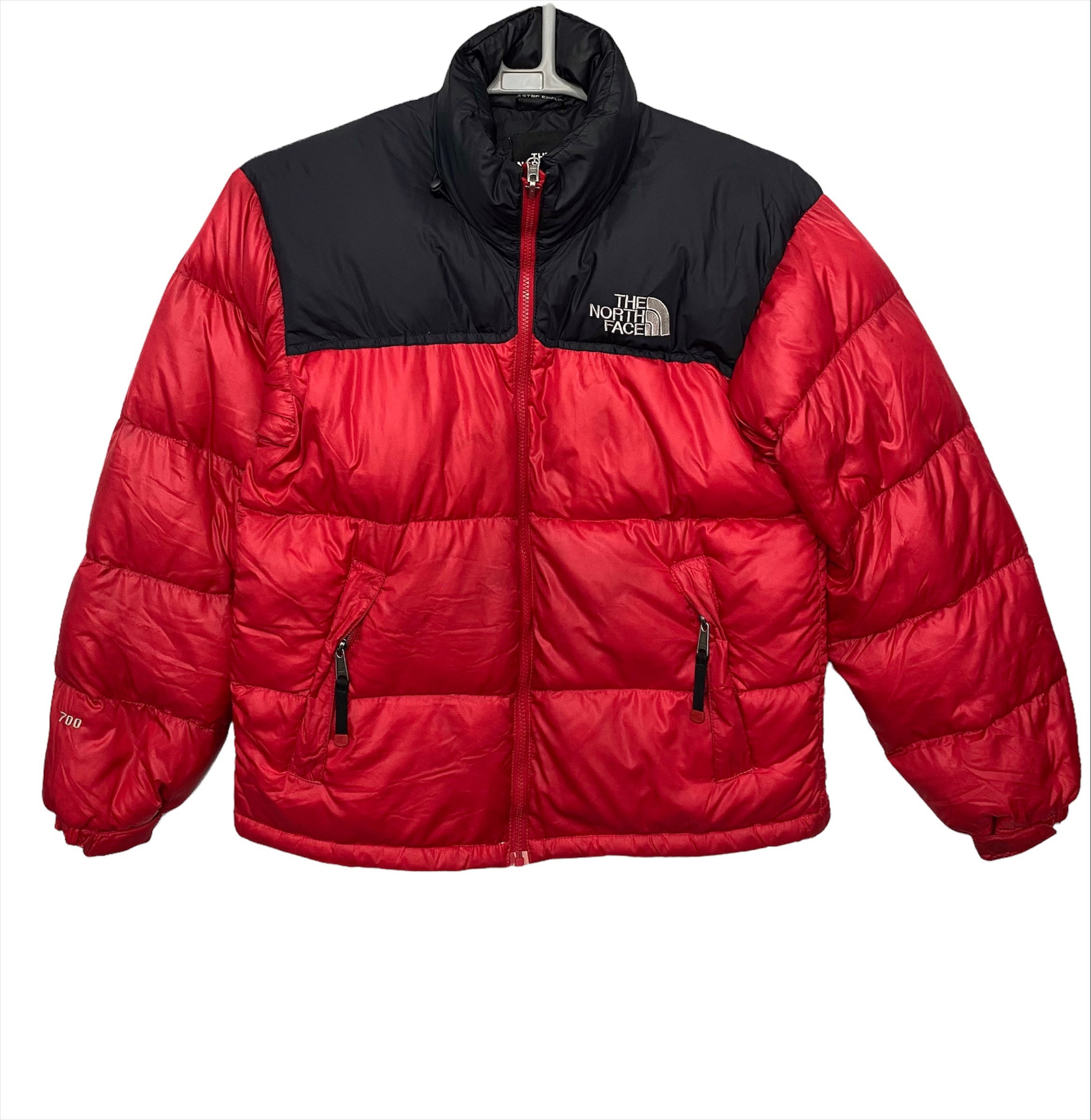 Veste en duvet d'oie vintage The North Face 700 puffer bomber couleur rouge  taille moyenne -  Canada