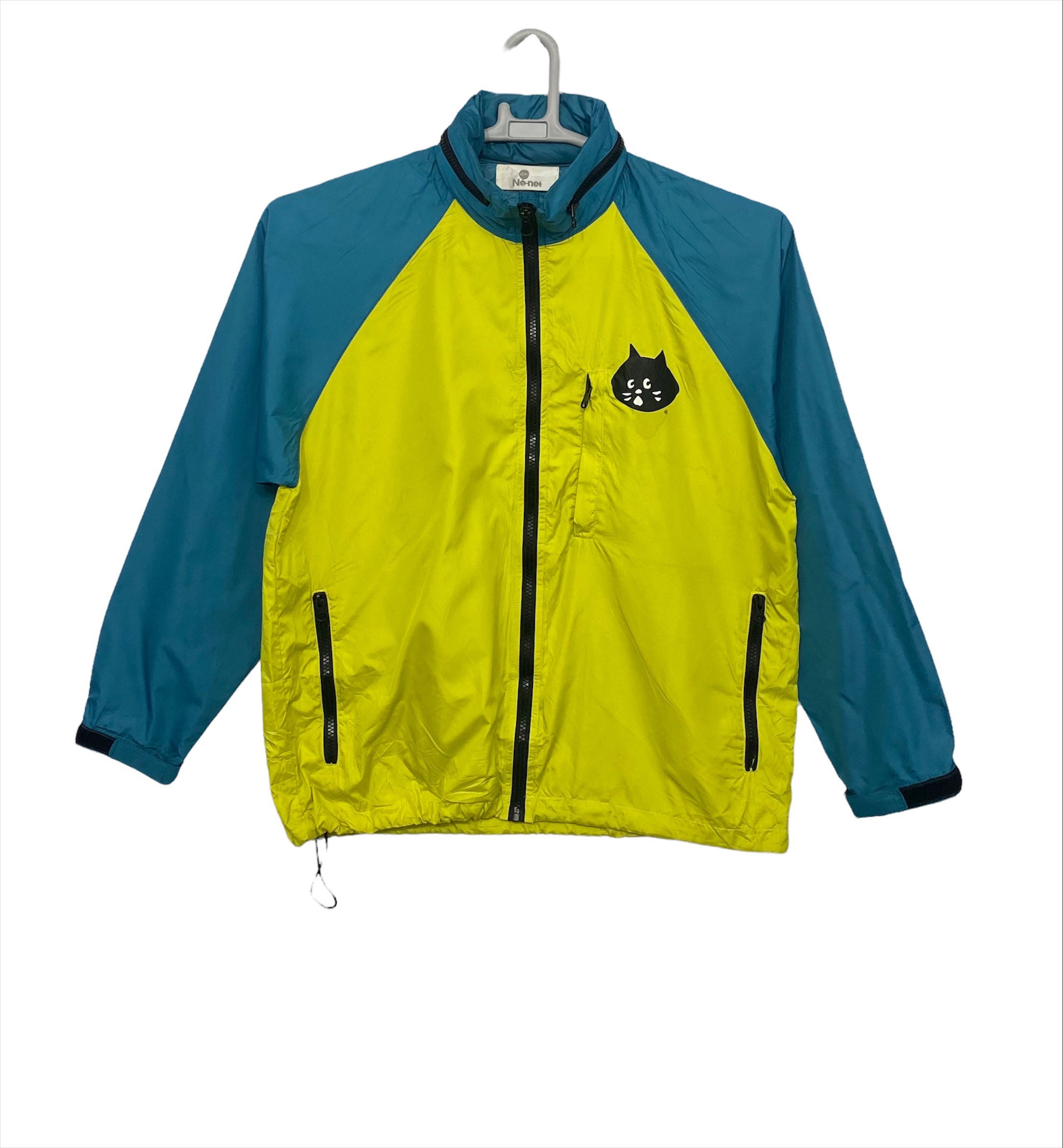 美品■ISSEY MIYAKE 【M】WINDCOAT ライナー付 ネイビー ISSEY MIYAKE WINDCOAT