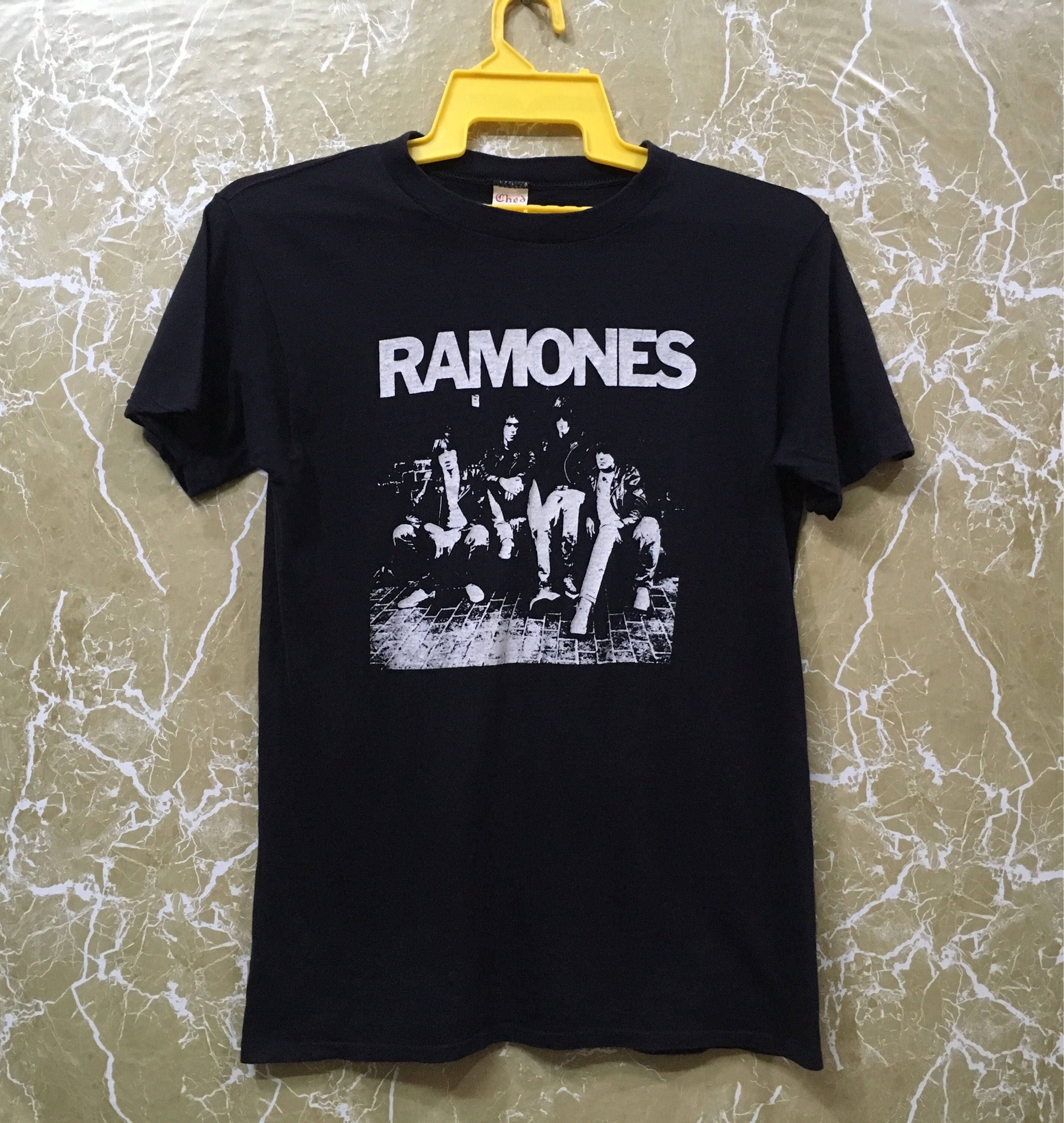 black ramones t shirt