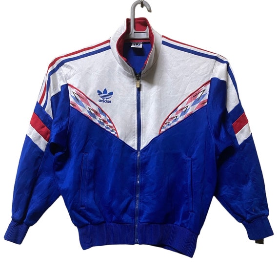 Vintage 80s Adidas Track Jacket Made in Japan Blue Colour M Vintage 80s Adidas Track Jacket Made in Japan Blue Colour M