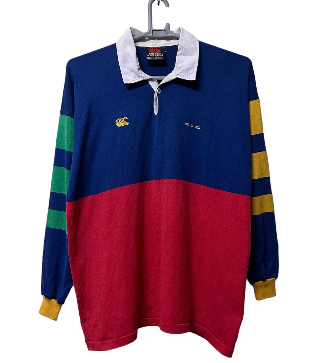 ウェア 90s canterbury japan rugby shirt small MINT Condition Vintage 1998 Canterbury Japan National Union