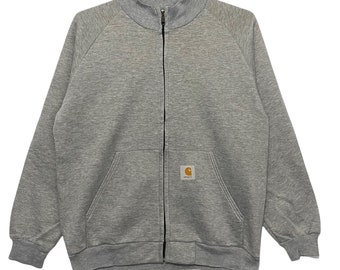 Vintage 1990s Carhartt Zip up Hoodie / 90s Hoodie / Vintage