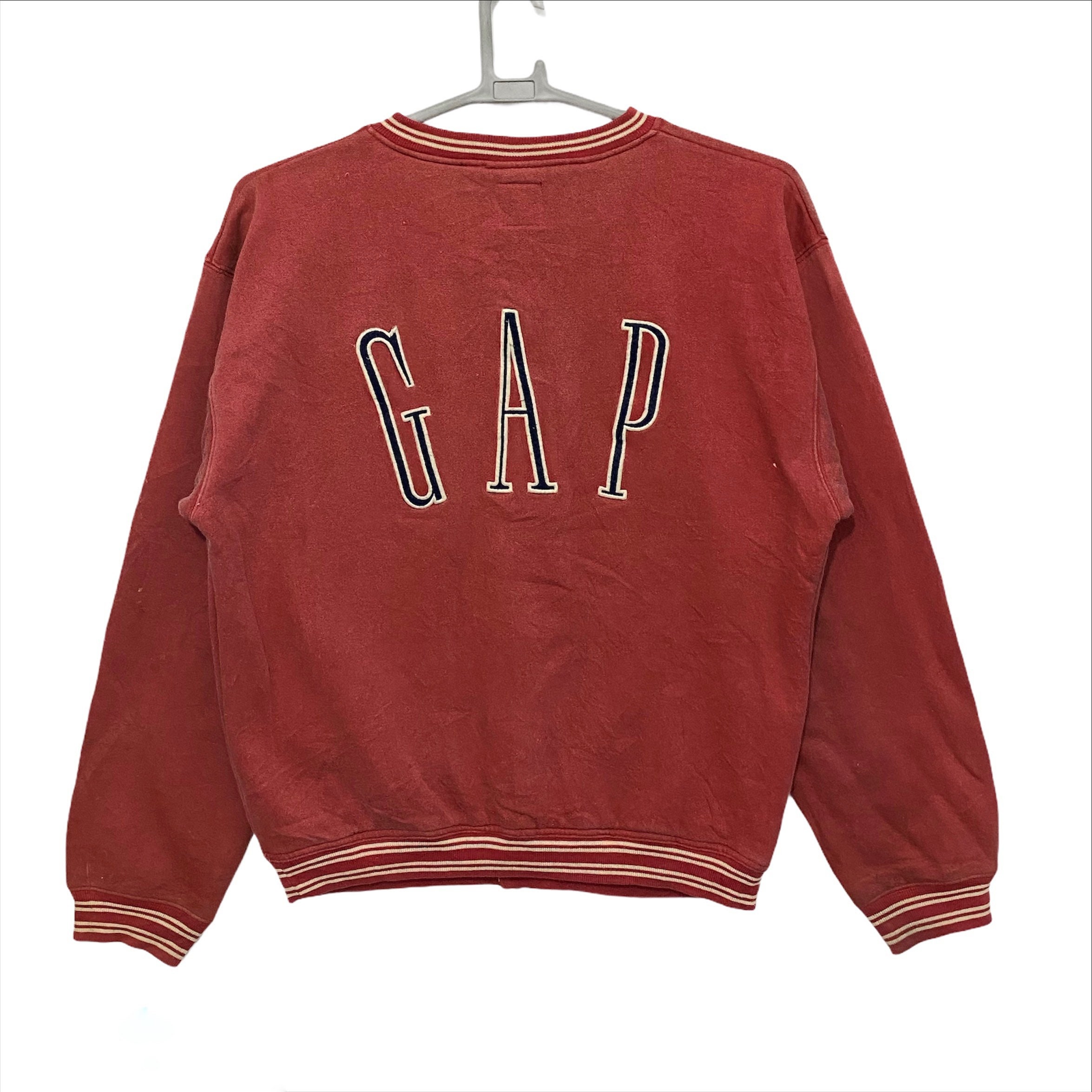 GAP Men's Varsity Inspired 1969 Logo Long Sleeve Hoodie