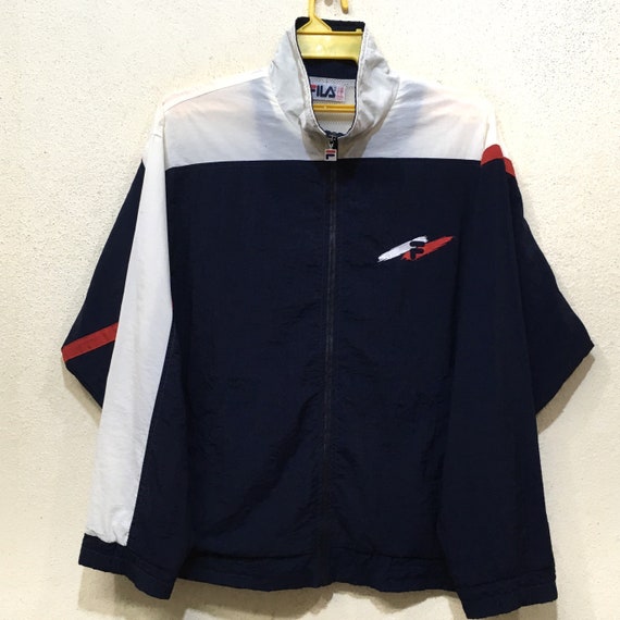 Fila Winbreaker Colour block jacket / big logo sw