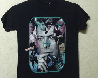 デヴィッド・ボウイのグラス・スパイダーツアーTシャツ、希少な
