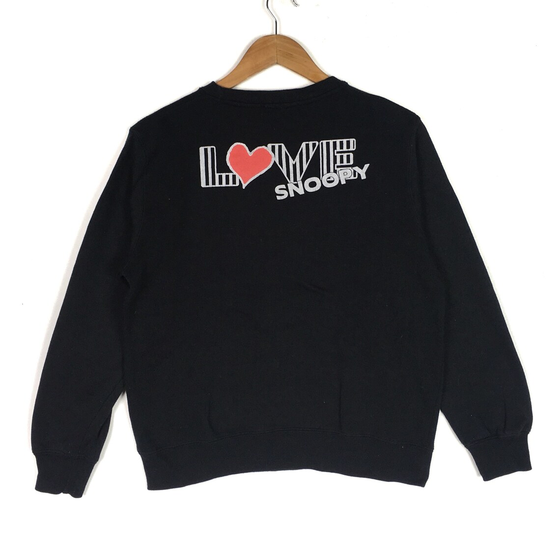 SNOOPY Peanuts Cartoon Characters Sweatshirt S Size Etsy