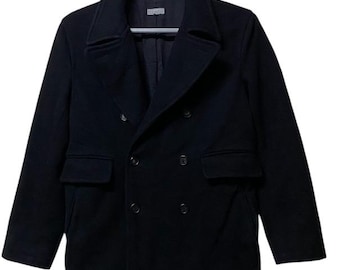 マーガレット・ハウエル ウール ピーコート - ダブルブレスト