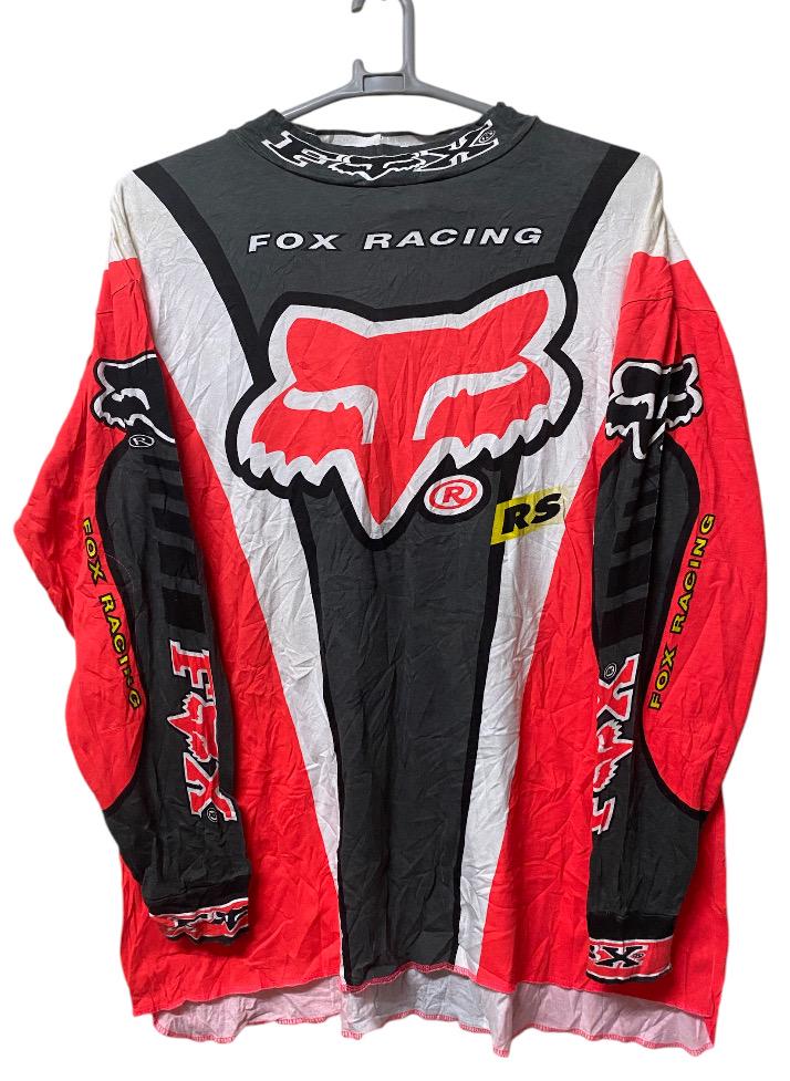 ヴィンテージ 90年代 Fox Racing シャツ チーム モトクロス moto-X