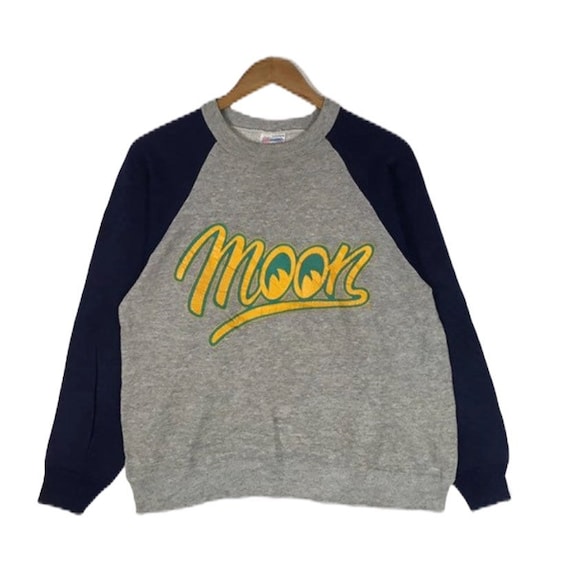 Vintage 80s MOONEYES Racing Custom Sweatshirt Grey Colour - Etsy