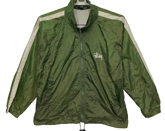 Vintage Stussy Zip Jacket Size Large - Etsy