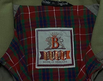 Vintage 80s G9 Baracuta Harrington Jacket Made in England Brown