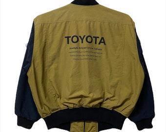 希少 90's トヨタ トムス ロゴプリント レーシングジャケット Lサイズ