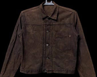 80's ITALIAN MILITARY DENIM JACKET | Haole