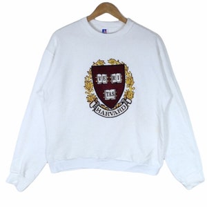 Vintage 80s Harvard pullover sweatshirt jumper pullover made in usa