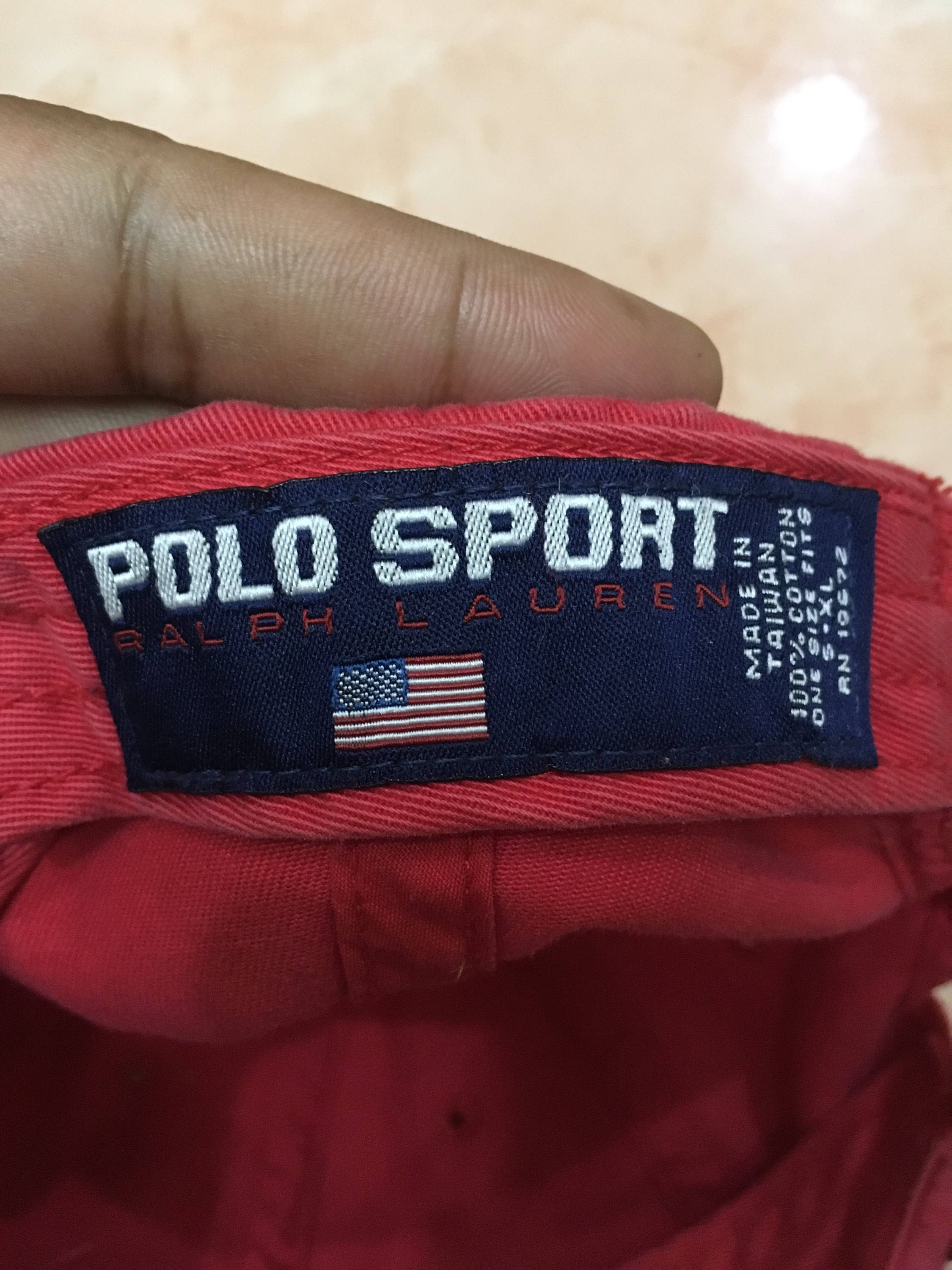 Vintage 90s Polo Sport by Ralph Lauren Big Logo Hat Cap