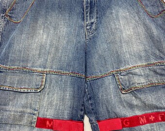 Vintage 90's Marithe Francois Girbaud Men Strap Shorts Pant - Etsy