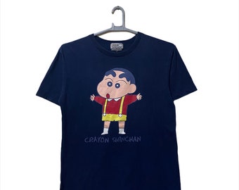 希少なヴィンテージ日本の漫画クレヨンしんちゃんTシャツ1990年代 