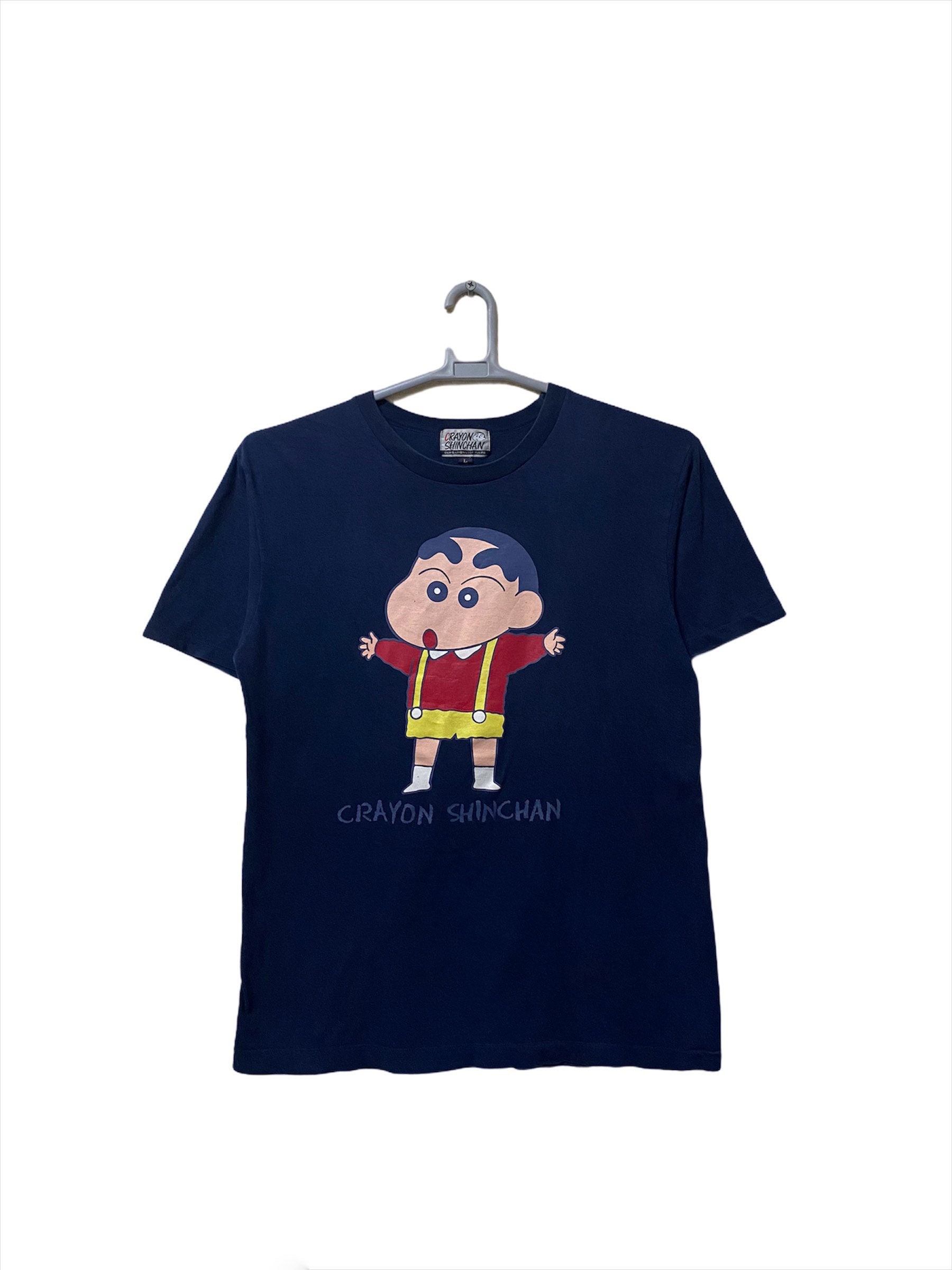 【ADLV】 SHINCHAN CARTOON PIGMENT SHORT SLEEVE T-SHIRT acmé de la vie ADLV Shinchan Cartoon Pigment T-Shirt